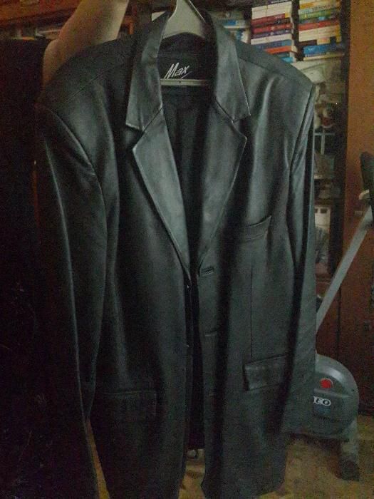 Пиджак кожаный мужской Max (США)