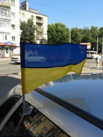 Флаг украины (автомобильный)
