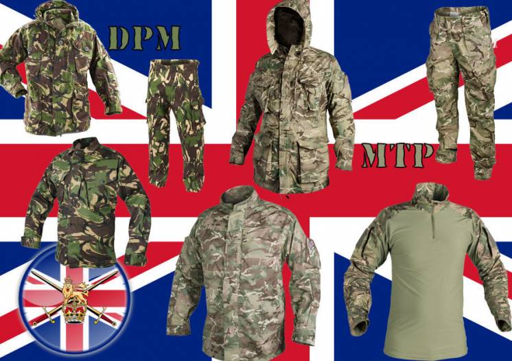 Камуфляж форма НАТО MTP (Multicam) DPM Оригинал Великобритания