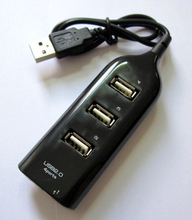 4 портовый скоростной 2.0 USB хаб / hub / концентратор / разветвитель