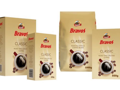 Кофе BRAVOS Classic молотый 1 кг Только опт!