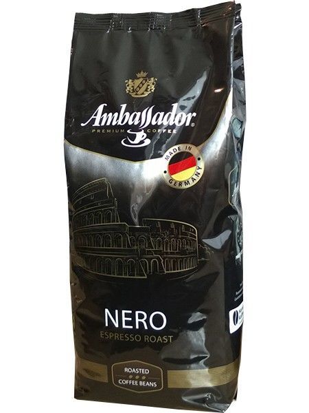 Новинка! Ambassador Nero 1 кг (Зерно) Акция