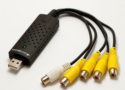 USB плата видео-наблюдения USBDVR (4 канала)