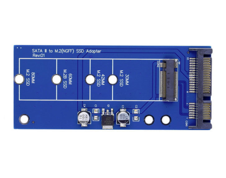 Адаптер SATA для подключения SSD NGFF M.2 B Key