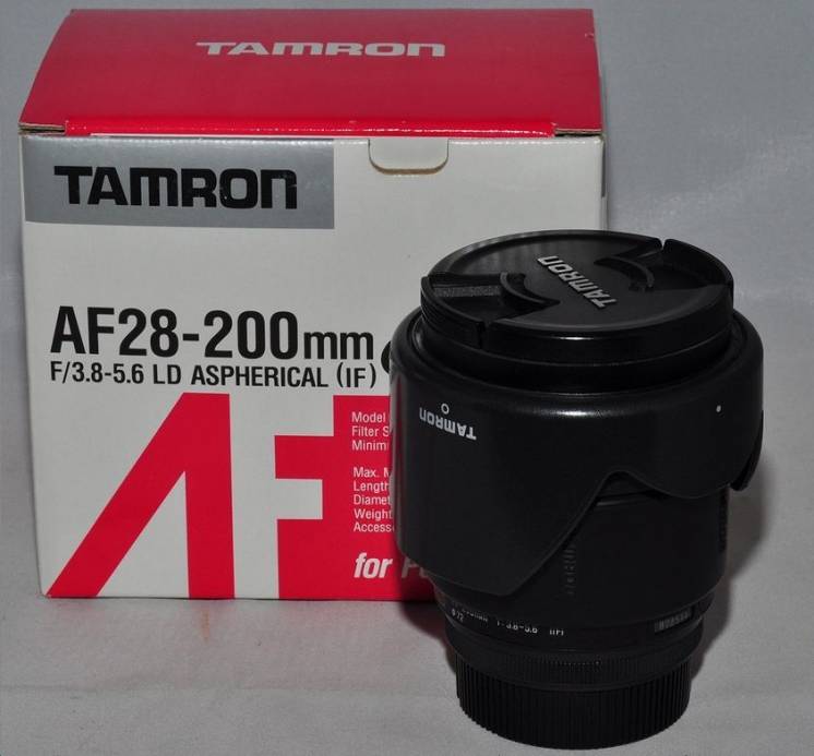 Tamron Af 28-200mm 1:3.8-5.6 (if)объектив Pentax K (*требует ремонта)