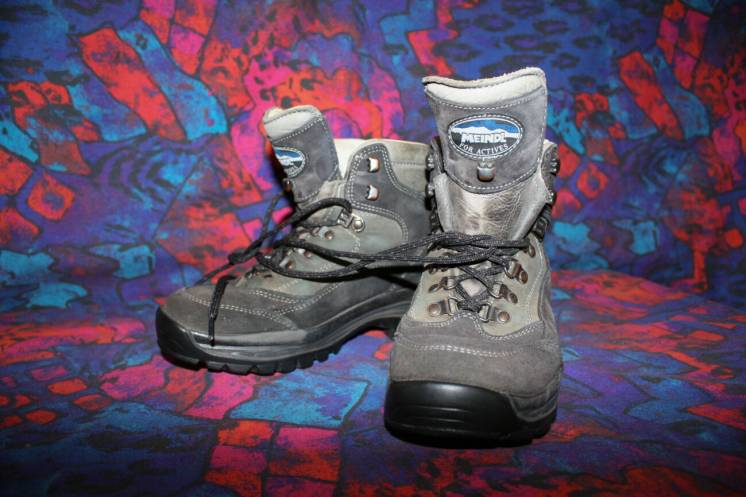 Трекинговые кожаные ботинки Meindl For Actives,Schock Absorber,25.5 см