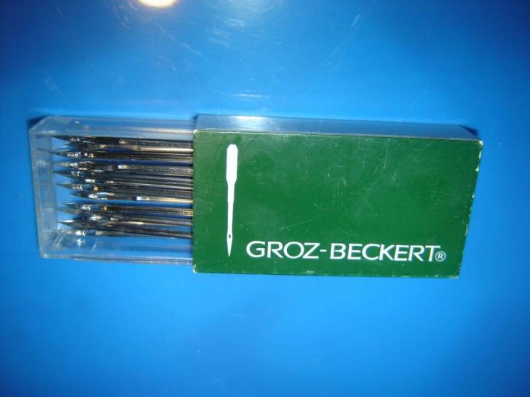 16 шт. игл GROZ-BECKTRT для промышленной швейной машины по коже