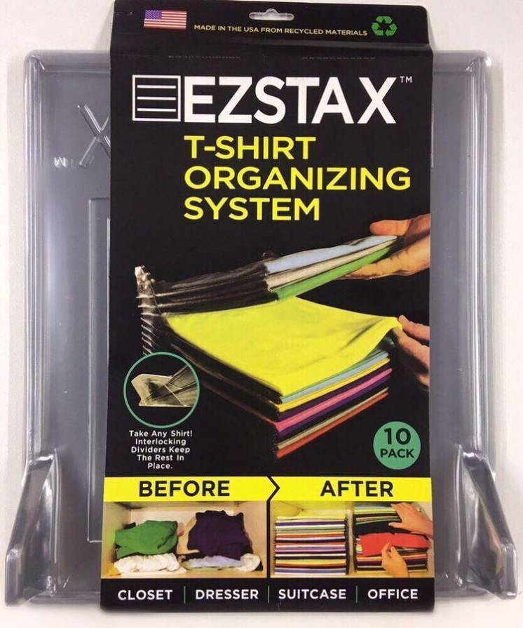 Новые Органайзеры для хранения одежды EZSTAX