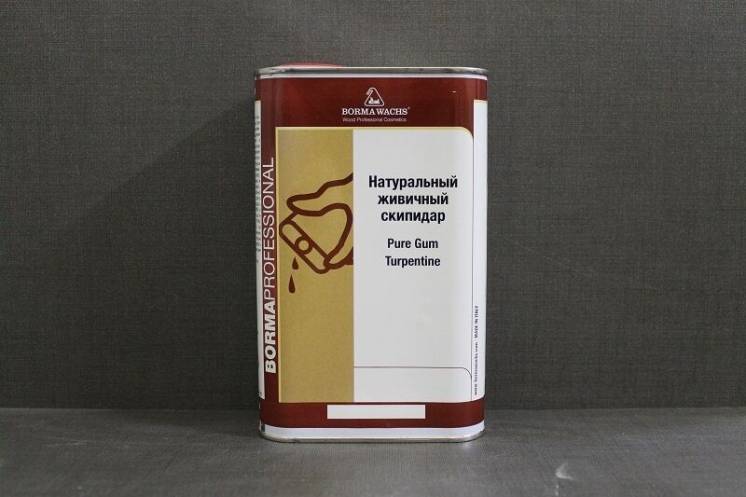 Живичный скипидар (масло терпентиновое), Pure Terpentine, 1 литр