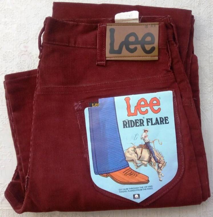 ВИНТАЖ!!! Легендарные джинсы LEE RIDERS W33 L34 USA Вельвет