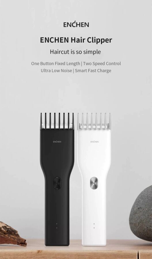 Xiaomi Mi Enchen Boost USB триммер машинка для стрижки беспроводная