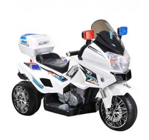 Детский электромотоцикл полиция