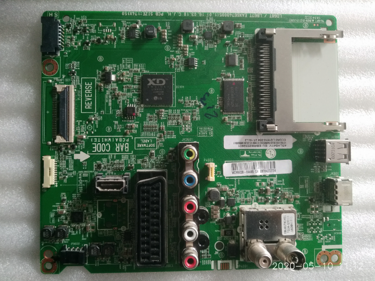 Main плата LG EAX66748005(1.0)  LD68T/LB67T для LG 43LH541V