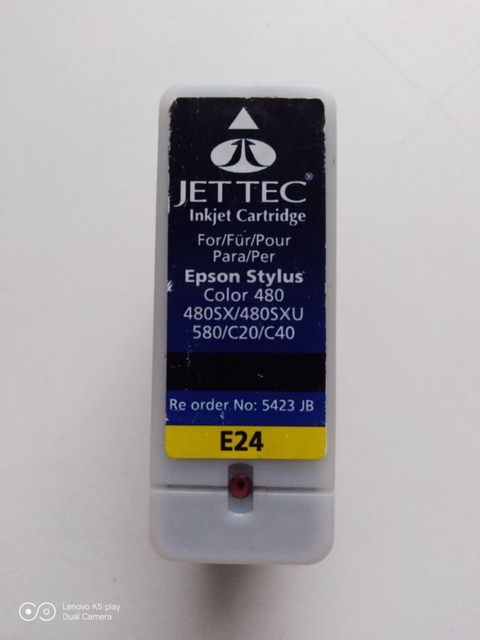 Картридж E24 для Epson stylus 480/580/C20/C40