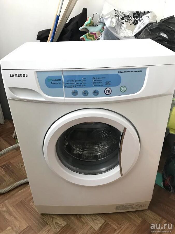 Продам стиральную машину Самсунг s 852 (узкая) 3,5 кг. с гарантией пос