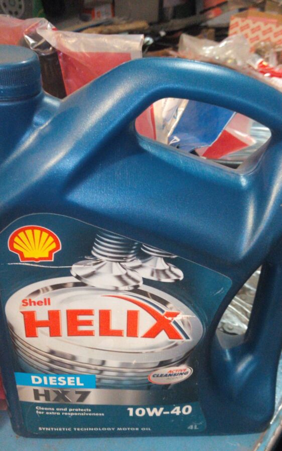 Масло Shell Helix Diesel HX7 10w-40 (4л)