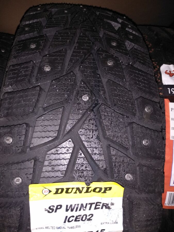 185/65/14 Dunlop Sp Winter Ice02 86t шип