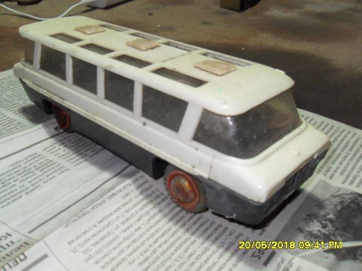 Раритетная игрушка 70-х годов автобус машинка