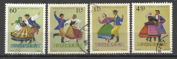 Продам марки  Польши 1969