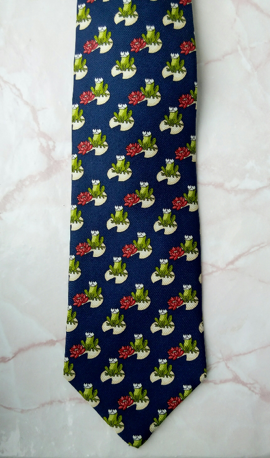 Новый стильный шелковый галстук (Made in Italy)
