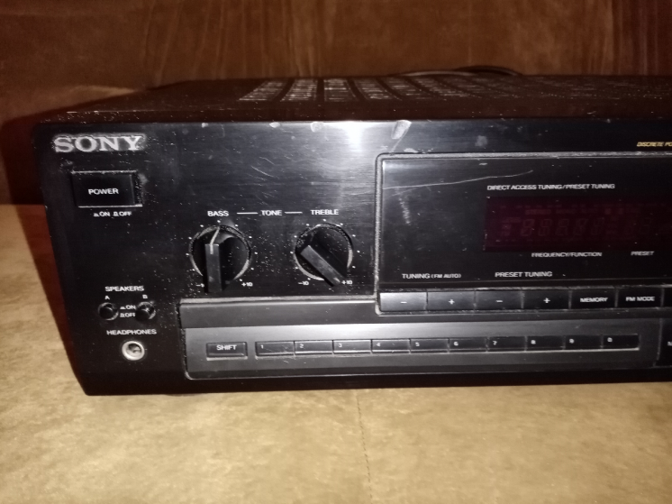 Винтажный стерео ресивер Sony SТR-CX 290