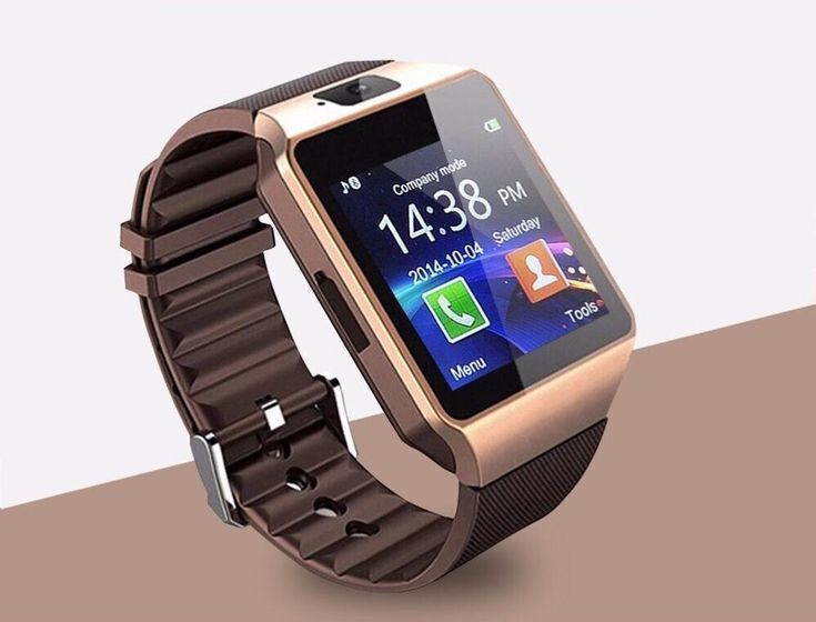 Умные смарт часы Smart watch DZ09 Золото. Доставка по Украине