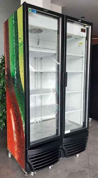 Холодильная витрина-шкаф FOGEL FX-37-PVPLEDR-V2-CE