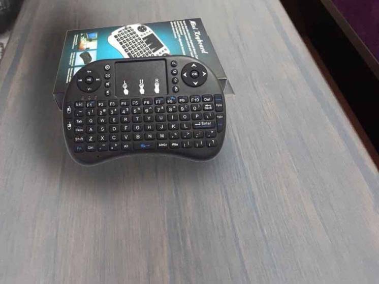 Блютуз Мини клавиатура Bluetooth т2, смарт тв, джойстик приставка