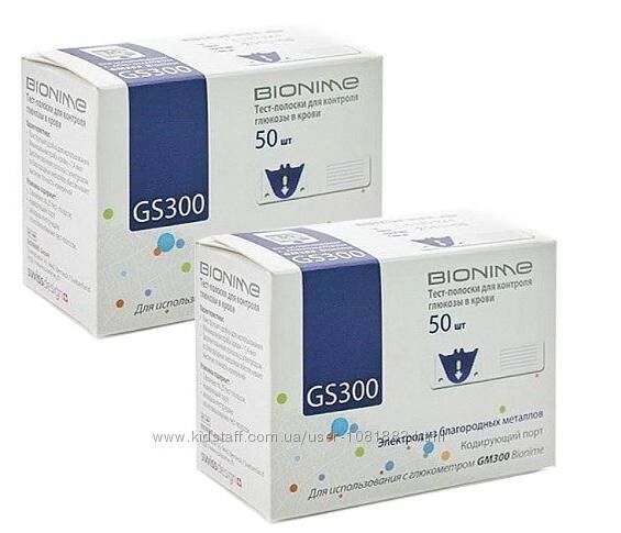 Тест-полоски Bionime Rightest gs300 50шт