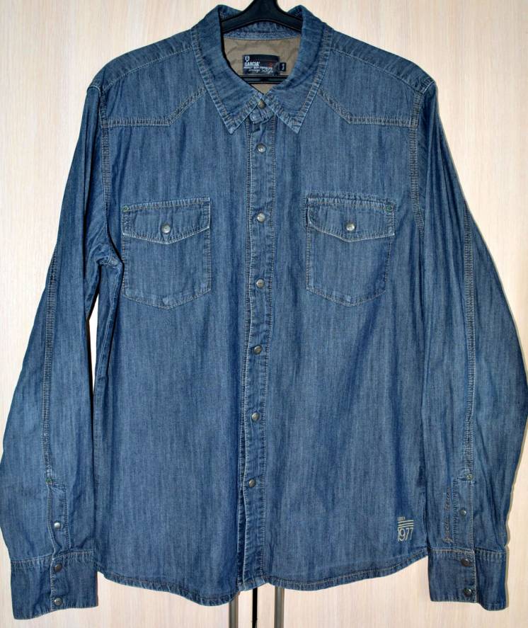 Рубашка джинсовая GARCIA original XL б.у. SU35a-5
