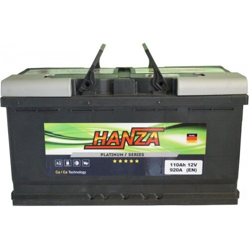 Аккумулятор автомобильный Hanza Platinum 6CT 110Ah 920A
