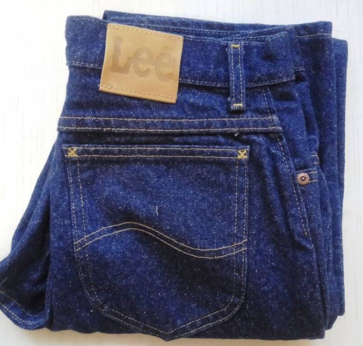 Шикарные винтажные джинсы LEE Made in USA W33L32 Большая редкость