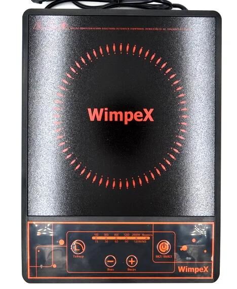 Настольная Инфракрасная плита стеклокерамическая с таймером Wimpex WX