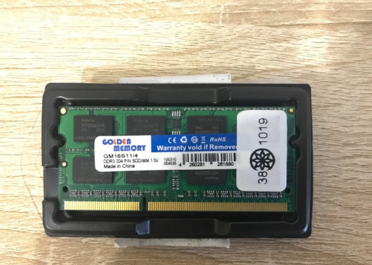 Oперативная память (RAM) Golden Memory для ноутбука (SO-DIMM), 4гб
