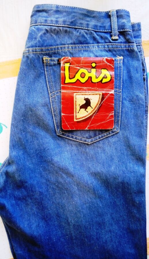Очень стильные винтажные джинсы из 80х LOIS 34/36 Испания НОВЫЕ! LEE