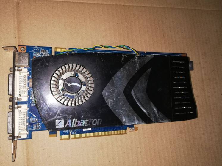 Видеокарта Pci-e Albatron Geforce 9600 Gt