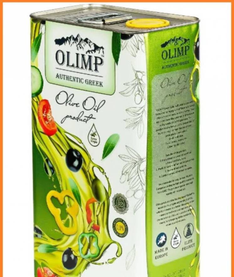 Масло оливковое TM OLIMP; GREEN LABEL 5л.