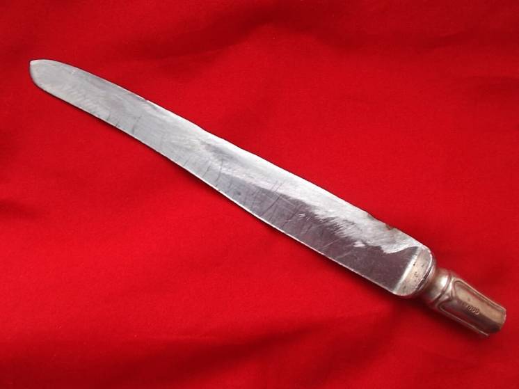 Нож Rostfrei с серебром 800 пробы , кусок, старина