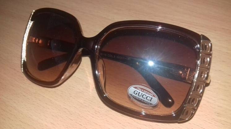Gucci 6115 солнцезащитные очки в коричневой оправе (Италия)