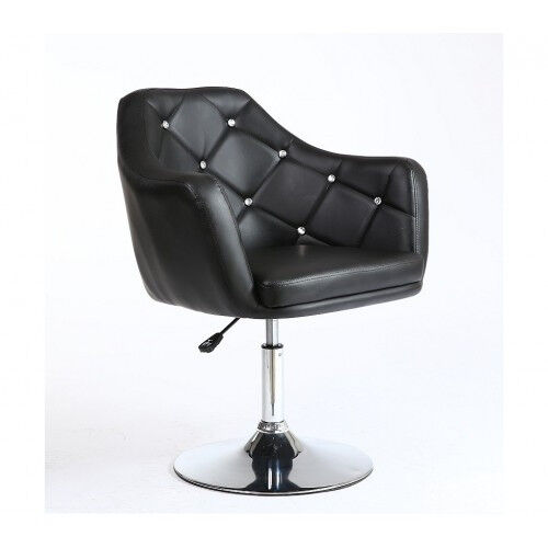 Салонное кресло парикмахера НС 830 черное