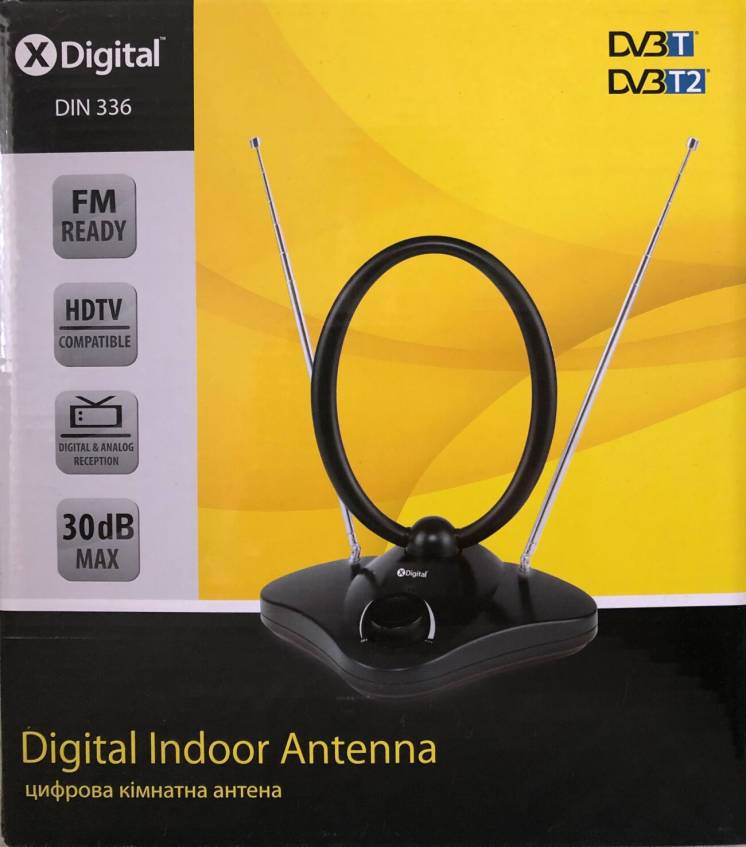 Продам ТВ-антену X-Digital DIN 336