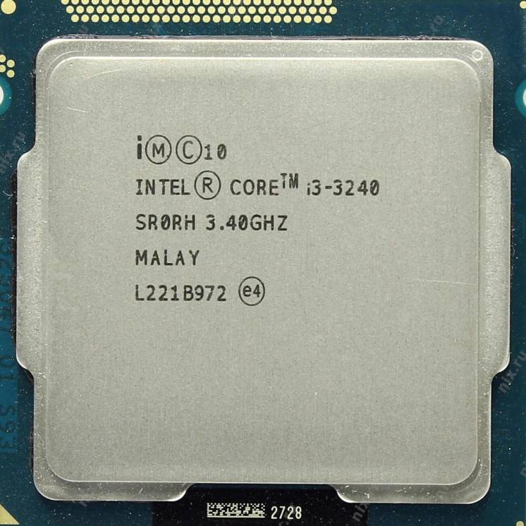 Процессор i3-3240 socket lga 1155, 4 х 3,40 GHz