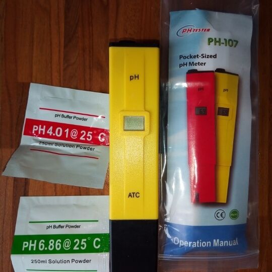 Карманный pH-метр, ph-meter для измерения уровня кислотности воды и ра
