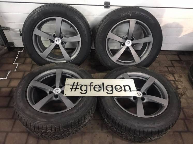 Разноширокие оригинальные диски 18 5.112 Porsche Macan и шины! G-Felge