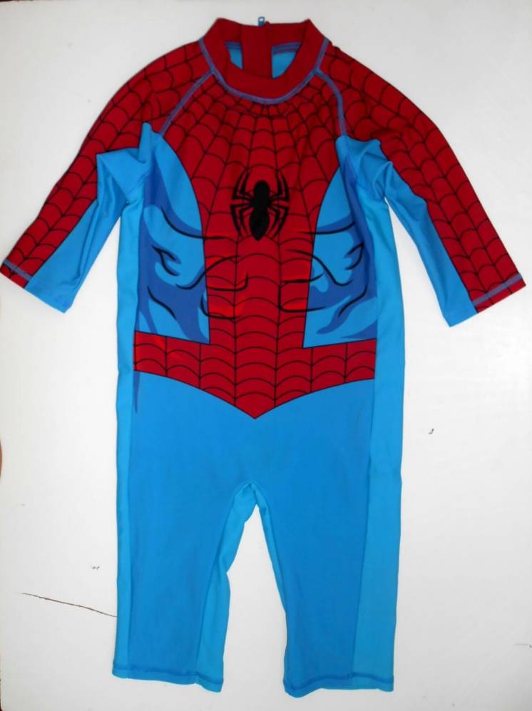 Детский  гидрокомбинезон Человек паук Спайдермен