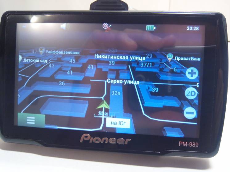 Pioneer 5” GPS навігатор зі свіжими картами України і Європи!