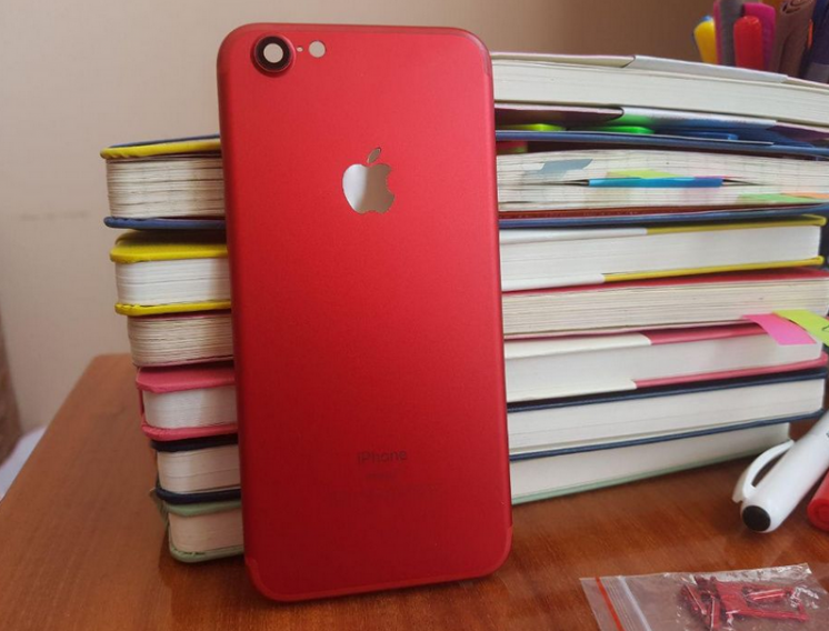 Корпус iPhone 6 в стиле iPhone 7/Product Red/айфон 6/корпус для афона