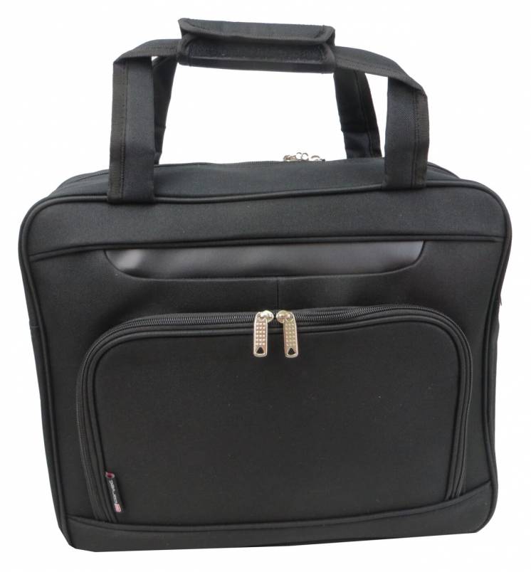 Текстильная мужская сумка портфель Corvet TB1516-88 черная