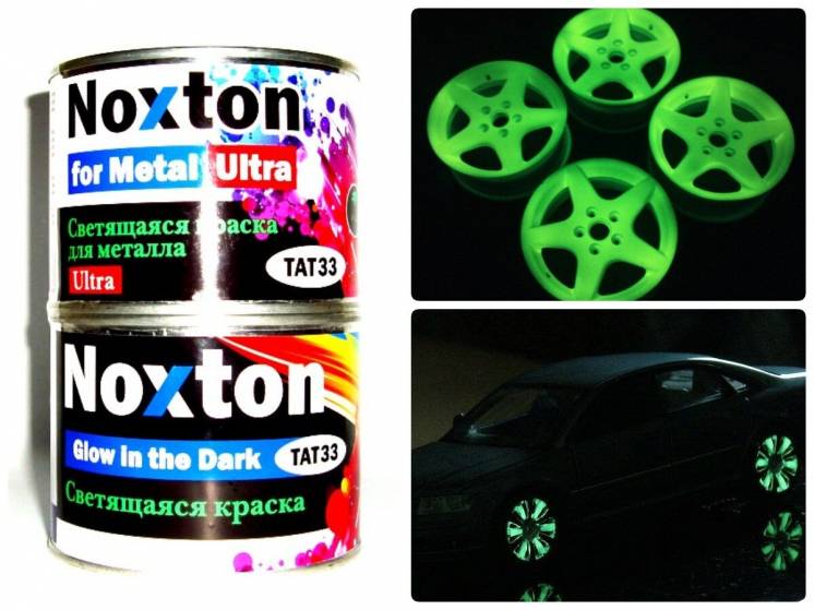 Светящаяся краска для покраски дисков Нокстон
