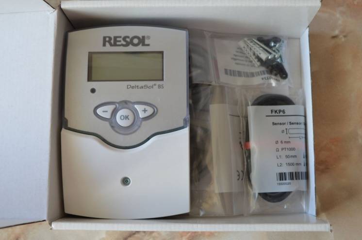 Контролер солнечный RESOL DeltaSol BS/4 Full Kit